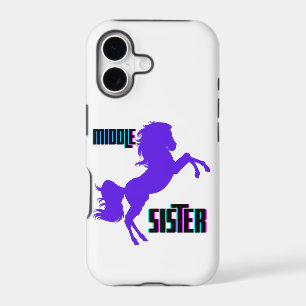 Middle Sister Purple Pony Rearing