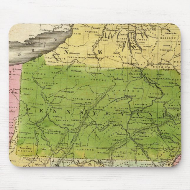 Middle States 2 Mouse Mat (Front)
