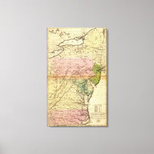 Middle States Canvas Print