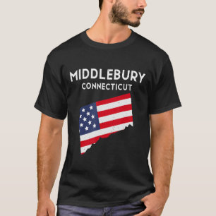 Middlebury Connecticut USA State America Travel Co T-Shirt