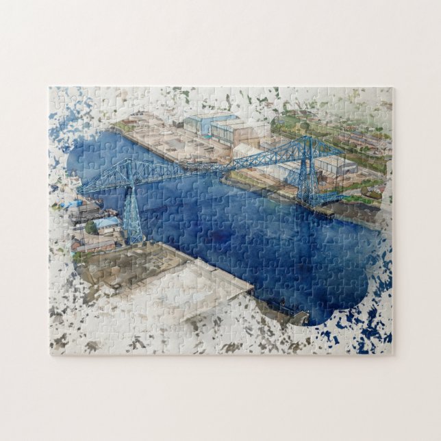 Middlesborough Transporter Bridge Jigsaw Puzzle (Horizontal)