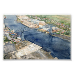 Middlesborough Transporter Bridge Photo Print