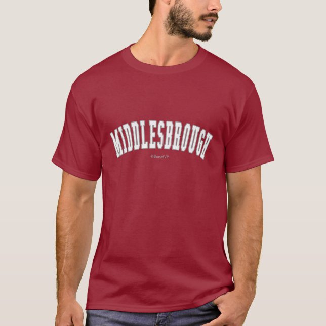 Middlesbrough T-Shirt (Front)