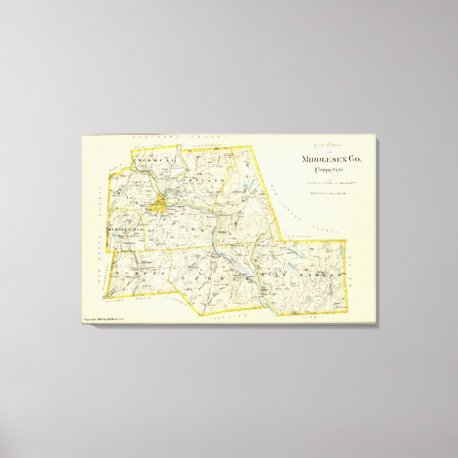 Middlesex Co N Canvas Print (Front)
