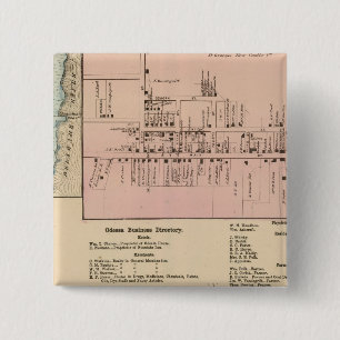 Middletown 15 Cm Square Badge