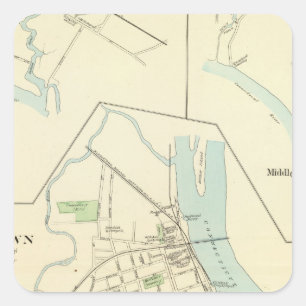 Middletown 2 square sticker