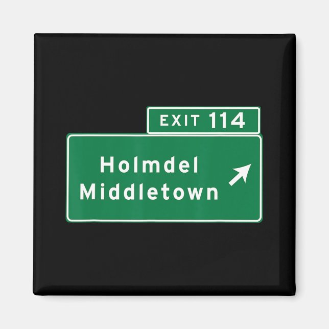 Middletown Holmdel Nj New Jersey Garden State Park Magnet (Front)