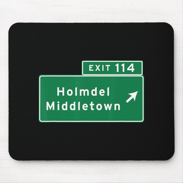 Middletown Holmdel Nj New Jersey Garden State Park Mouse Mat (Front)
