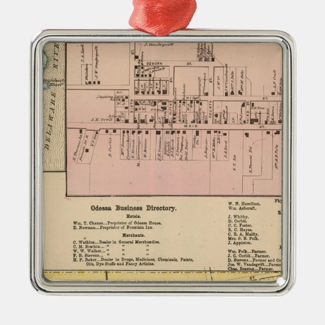 Middletown Metal Tree Decoration (Front)