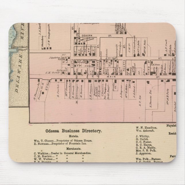 Middletown Mouse Mat (Front)