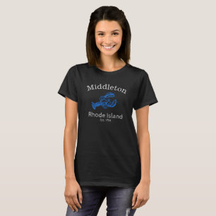 Middletown Rhode Island Blue Lobster, women's #2 T-Shirt