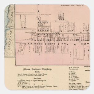 Middletown Square Sticker