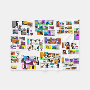 Midge Comics  Fleece Blanket