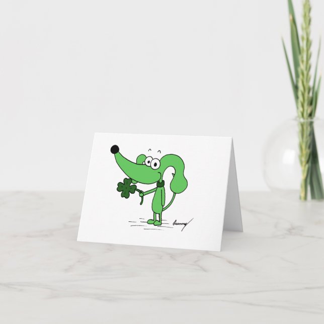 Midge Customisable "Good Luck to You" Card (Front)