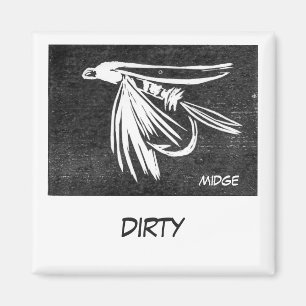 "Midge" Dish Washer Status Magnet