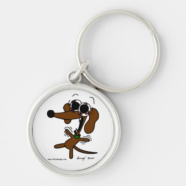 Midge Freakin' Out Keychain (Front)