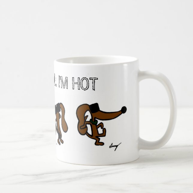 Midge "I'M SO COOL I'M HOT" Dancing Mug (Right)