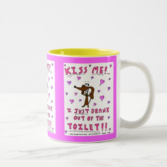 Midge 'KISS ME' Mug (Right)