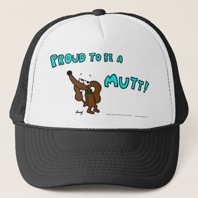 Midge PROUD TO BE A MUTT Hat (Front)