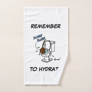 Midge "Remember to Hydrate" Hand Towel