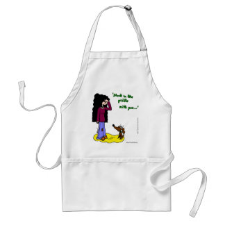 Midge "Stuck In The Piddle With You" Apron
