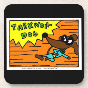 Midge TAEKWON-DOG Coasters - Set of 6