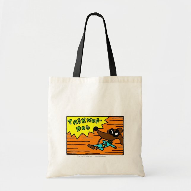Midge TAEKWON-DOG Tote Bag (Front)