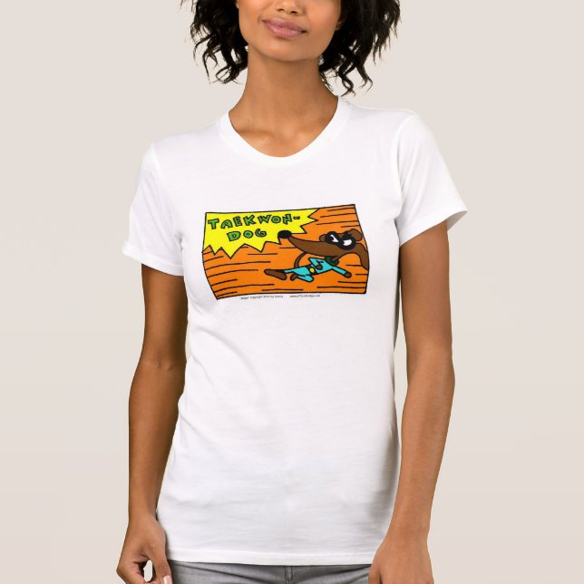 Midge "TAEKWON-DOG" Womens Tank Top (Front)