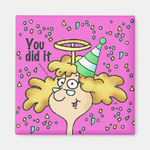Midge's Weight Loss Celebration Magnet
