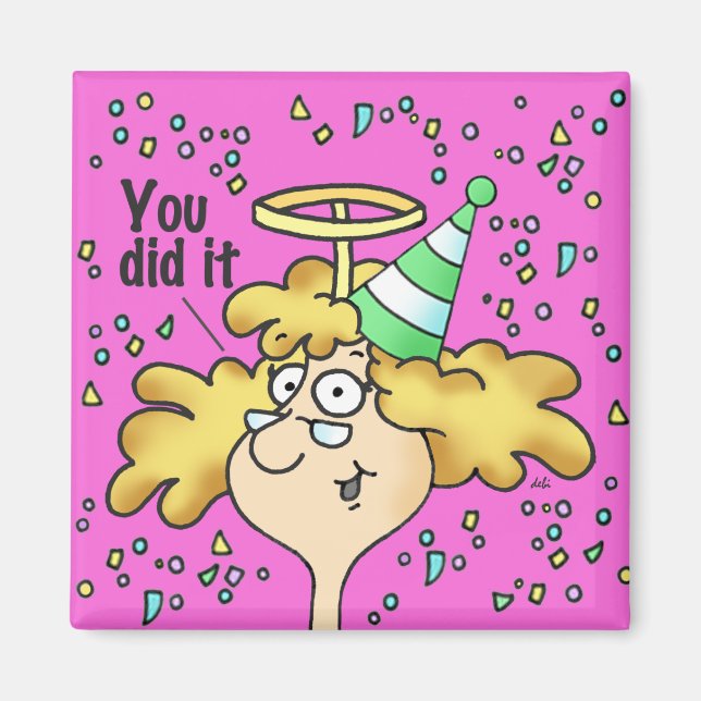 Midge's Weight Loss Celebration Magnet (Front)
