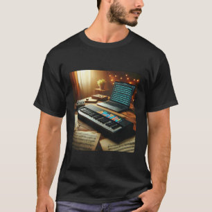 MIDI Keyboard Controller - Synthesizer Retro T-Shirt