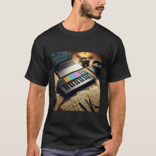 MIDI Keyboard Controller - Synthesizer Retro T-Shirt