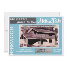 Midland Park House Model Collectable Card