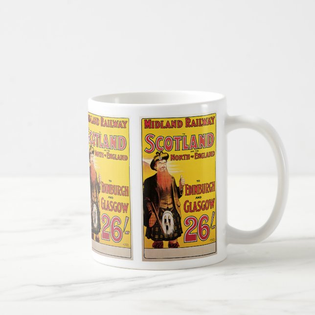 Midland Railway to Scotland Coffee Mug (Right)
