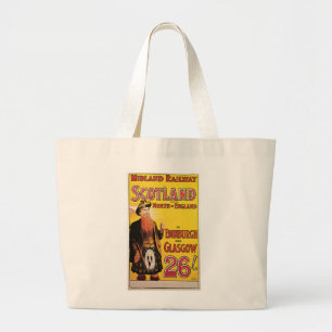 Midland Railway to Scotland Large Tote Bag