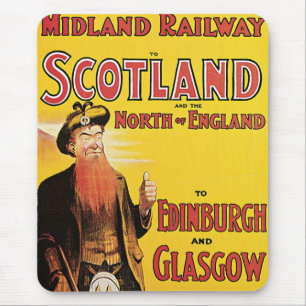 Midland Railway to Scotland Mouse Mat