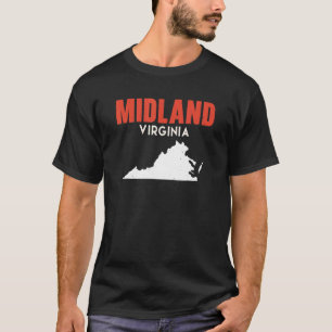 Midland Washington USA State America Travel Washin T-Shirt
