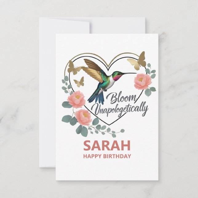 Midlife Celebration Flat Card (Front)