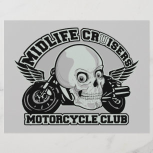 Midlife Cruisers MC custom flyers