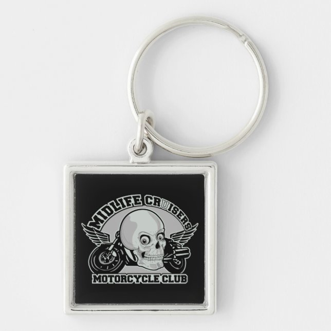 Midlife Cruisers MC custom key chain (Front)