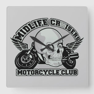 Midlife Cruisers MC custom wall clock