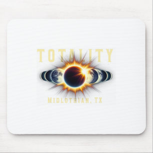 Midlothian Tx 2024 Total Solar Eclipse Apr 8 Total Mouse Mat