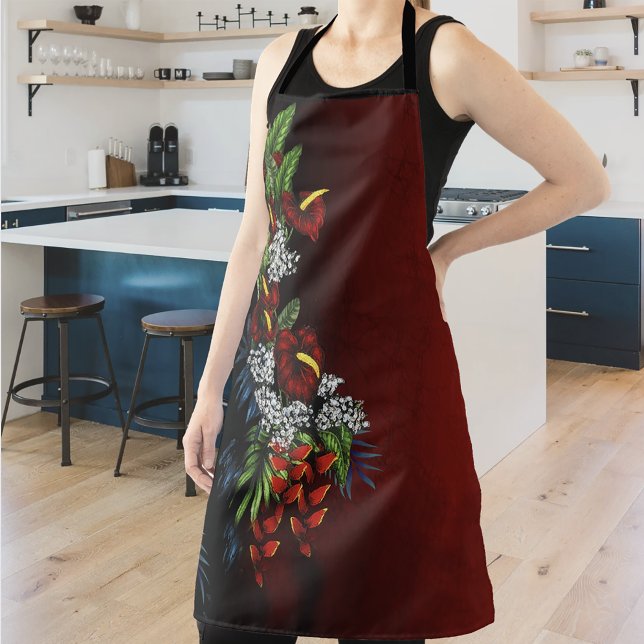Midnight Aloha Apron (Creator Uploaded)