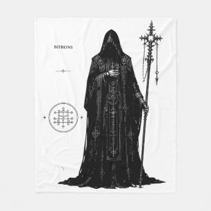 Midnight Archivist The Bifrons Chronicle Fleece Blanket