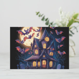 Midnight at the Haunted Estate Invitation