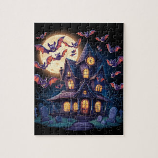 Midnight at the Haunted Estate Jigsaw Puzzle