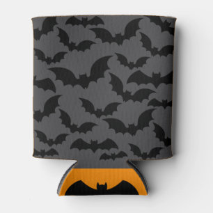 Midnight Bat Swarm Beverage Cooler – Dark Grey