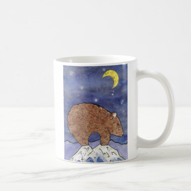 Midnight Bear Coffee Mug (Right)
