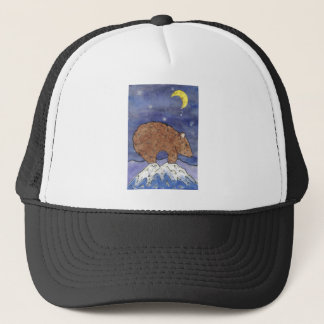 Midnight Bear Trucker Hat