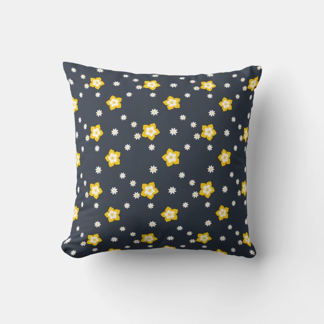 Midnight Bloom 2 Cushion (Front)